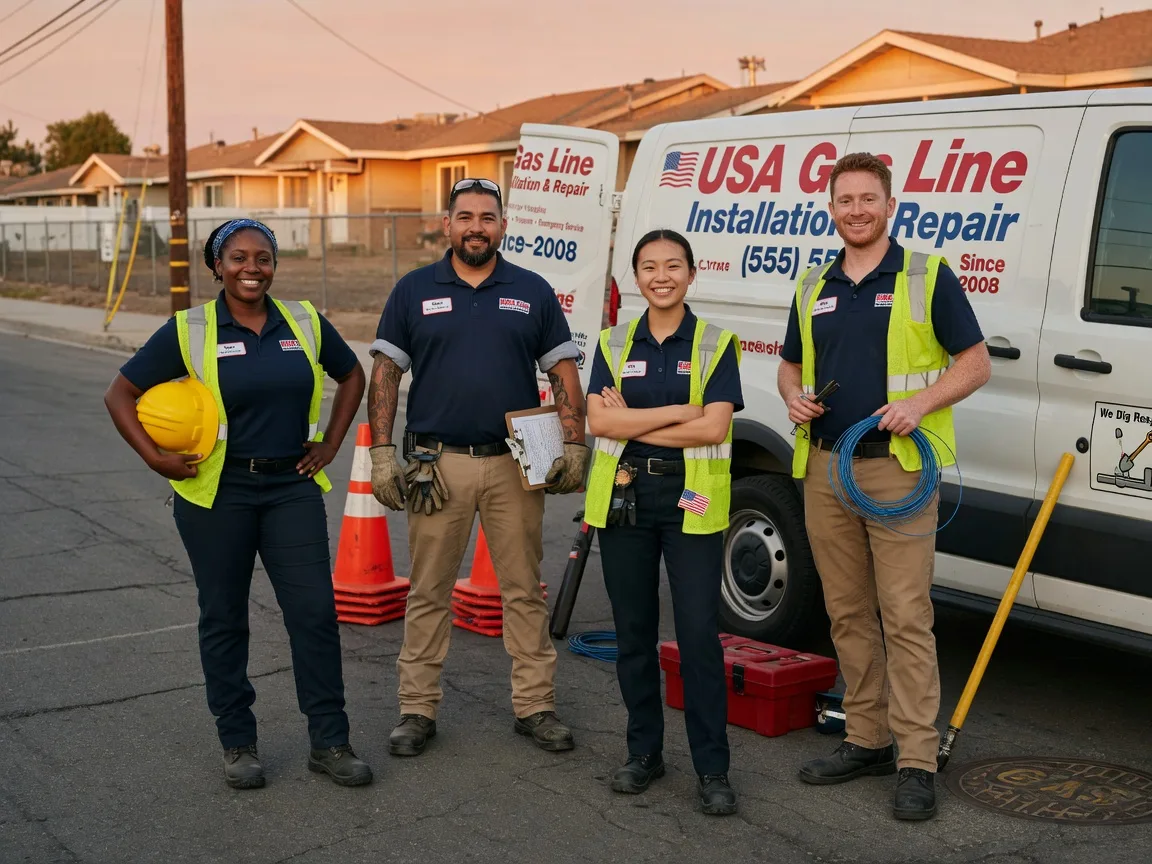 Gas Line Installation company in Mesopotamia, OH